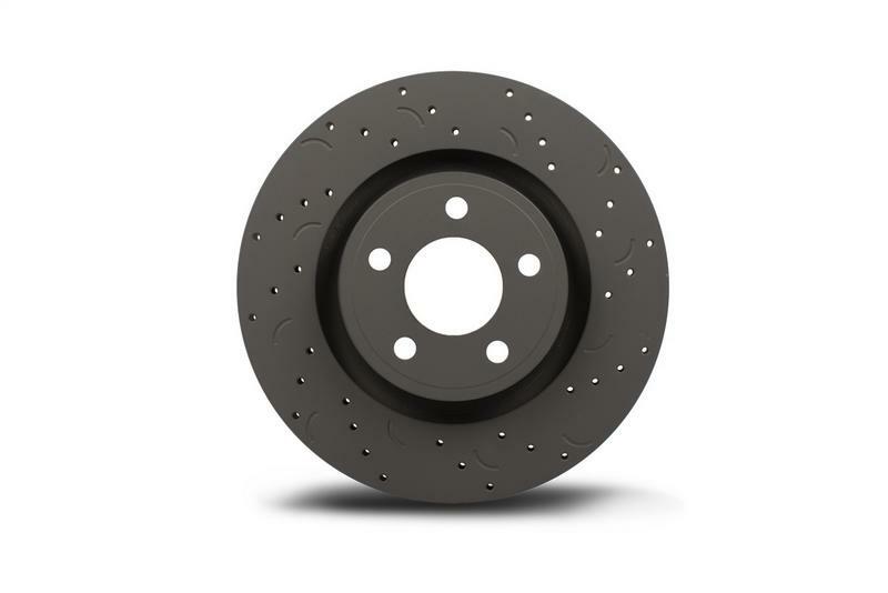 Hawk Performance HTC4403-FX Talon Cross Drilled And Slotted Brake Rotors