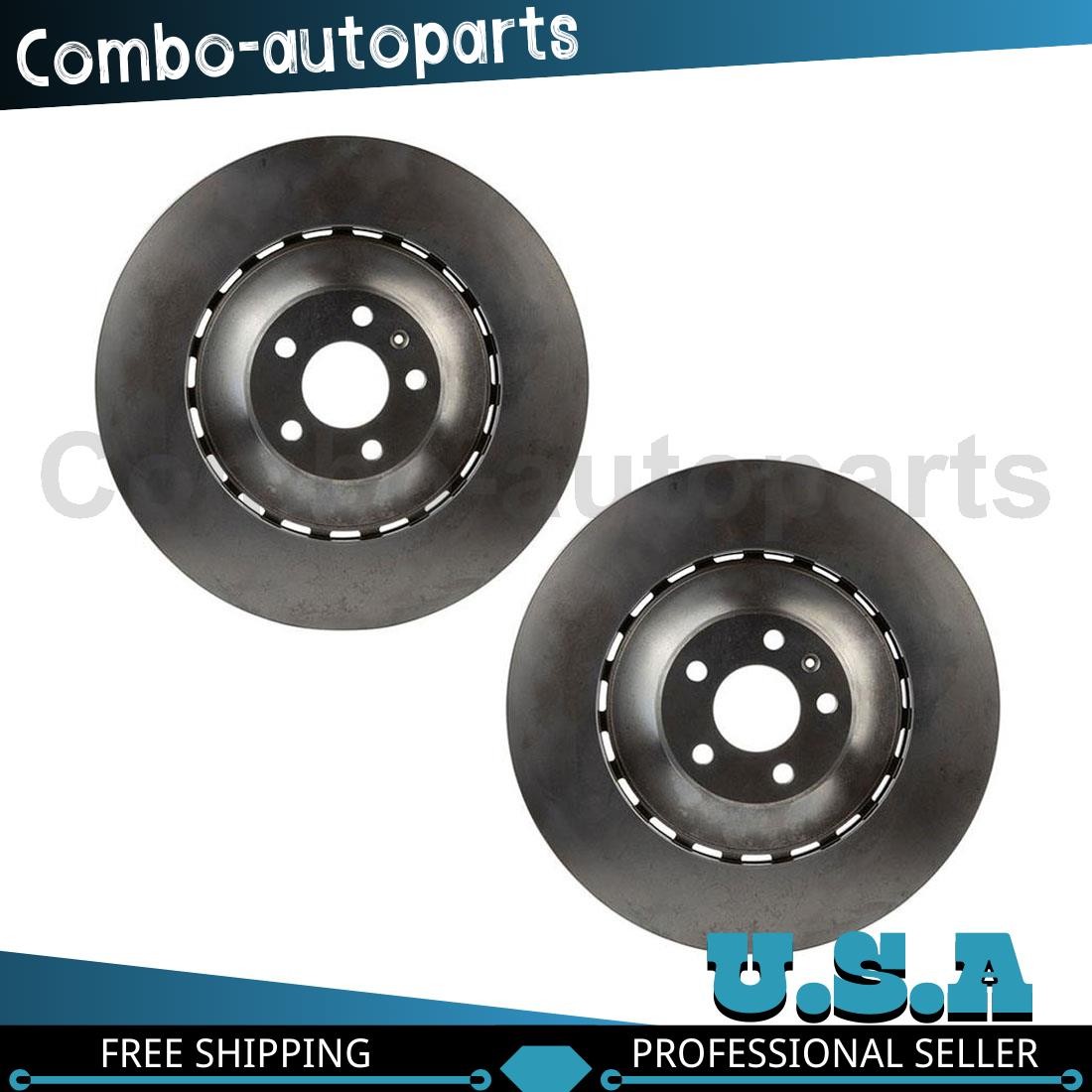 Front Disc Brake Rotors Fits 2016-2017 Audi A7 2016-2018 Audi A7 Quattro