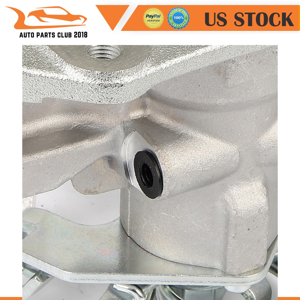 Silver Brake Calipers Rear Left For 2013 2014 2015 2016 Dodge Dart w/ Bracket