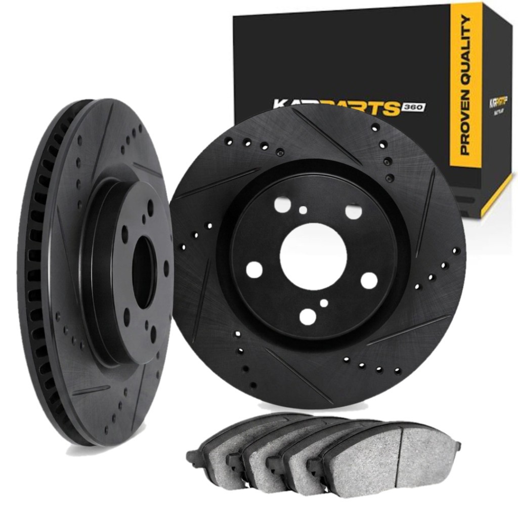 For Mercedes-Benz E430/E55 AMG/E320 2000-2002 Brake Rotor Set | Vented Rotor