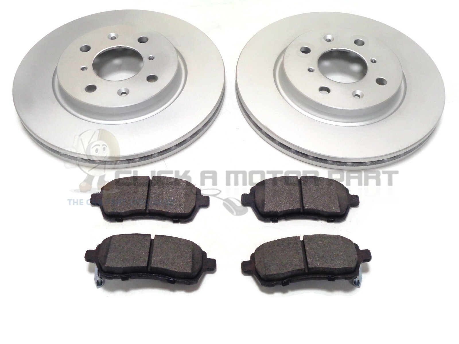 FRONT 2 BRAKE DISCS & PADS FOR SUZUKI SWIFT SZ3 1.2 1.3 MK3 10-16 (272MM DISCS)