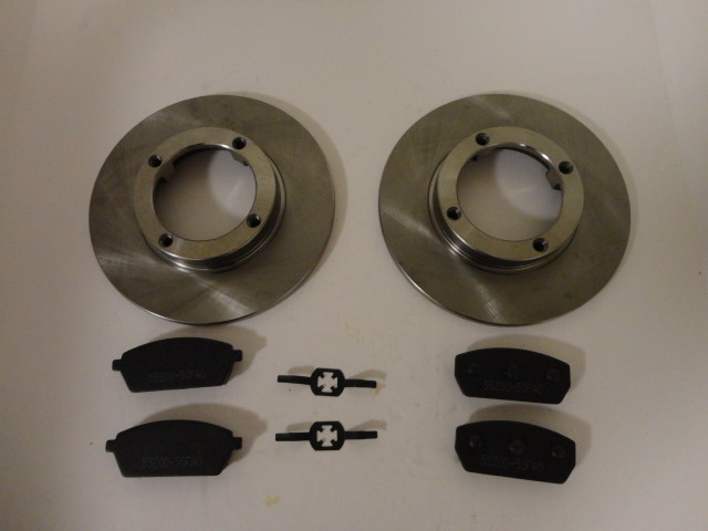Front Brake Rotors & Pads fit Suzuki Carry DB51T DD51T with 4x114mm bolt pattern