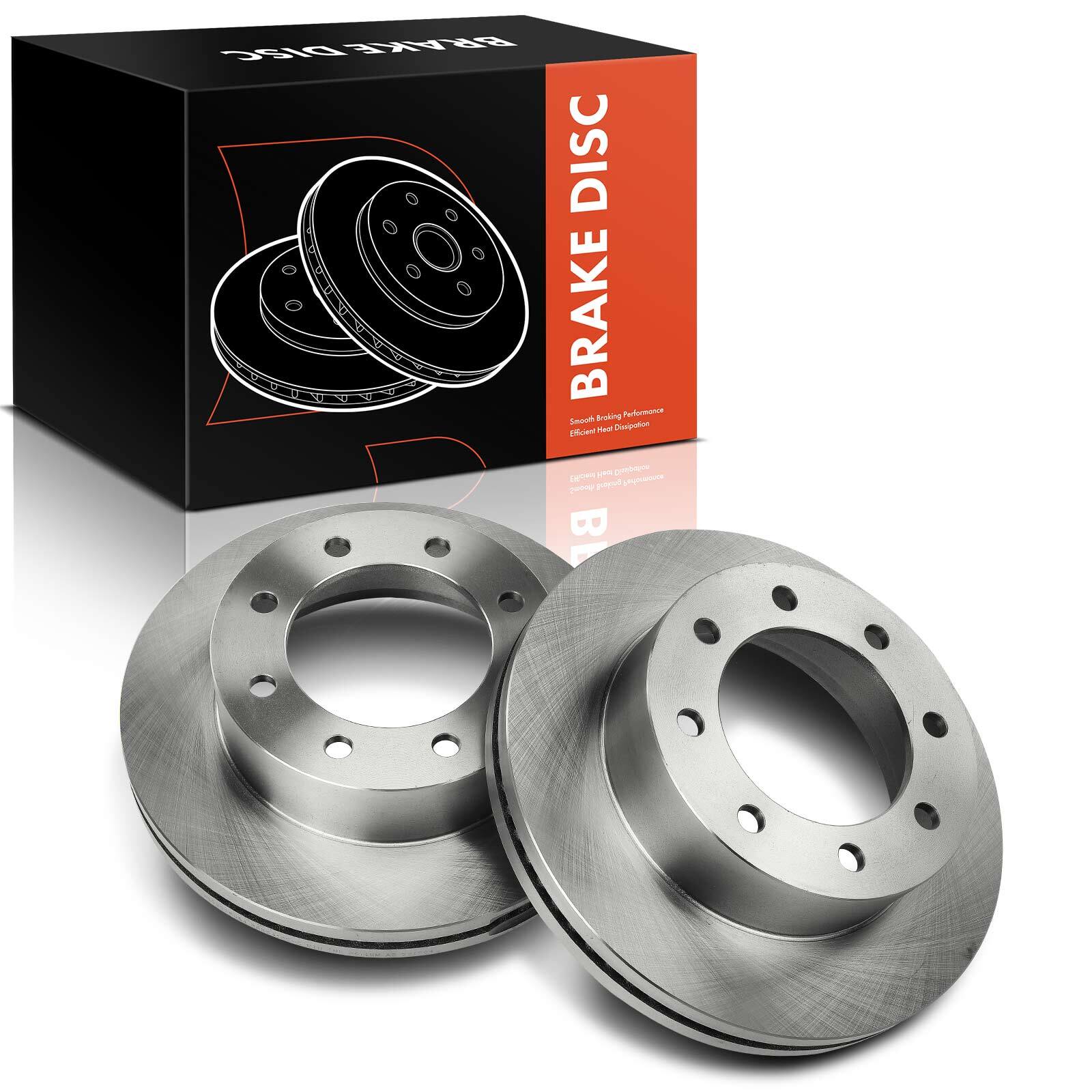 2x Front Disc Brake Rotors for Ford F-350 Super Duty 05-13 F-450 Super Duty11-14