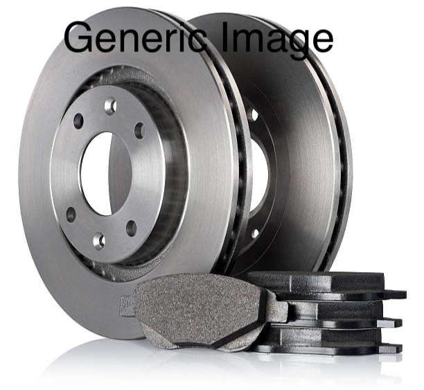 FOR MERCEDES C220 CDi S204 ESTATE 2007-2014 FRONT BRAKE DISCS & PADS