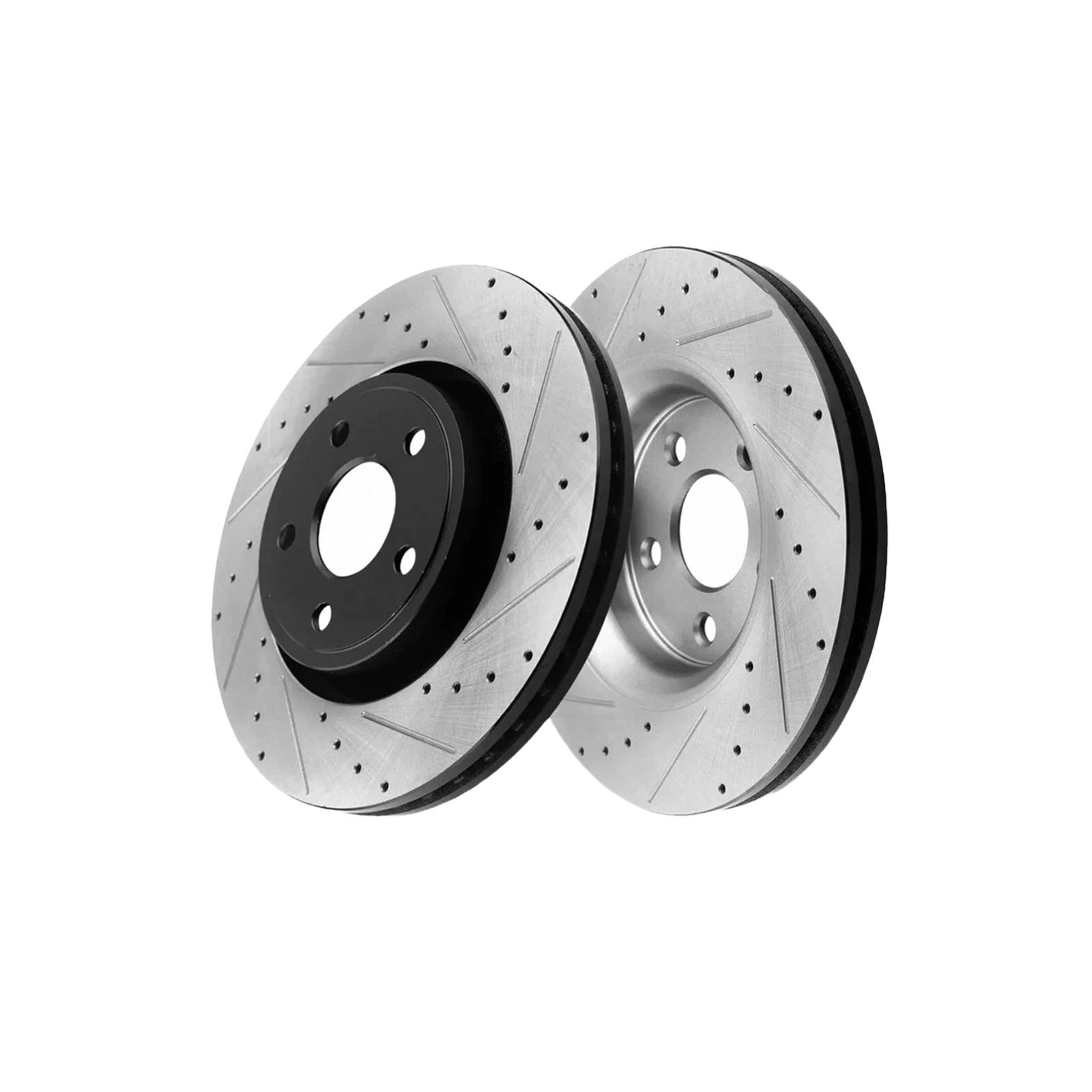 12.01 inch Front Drilled Brake Rotors for Chevrolet Trailblazer 2003 2004 2005