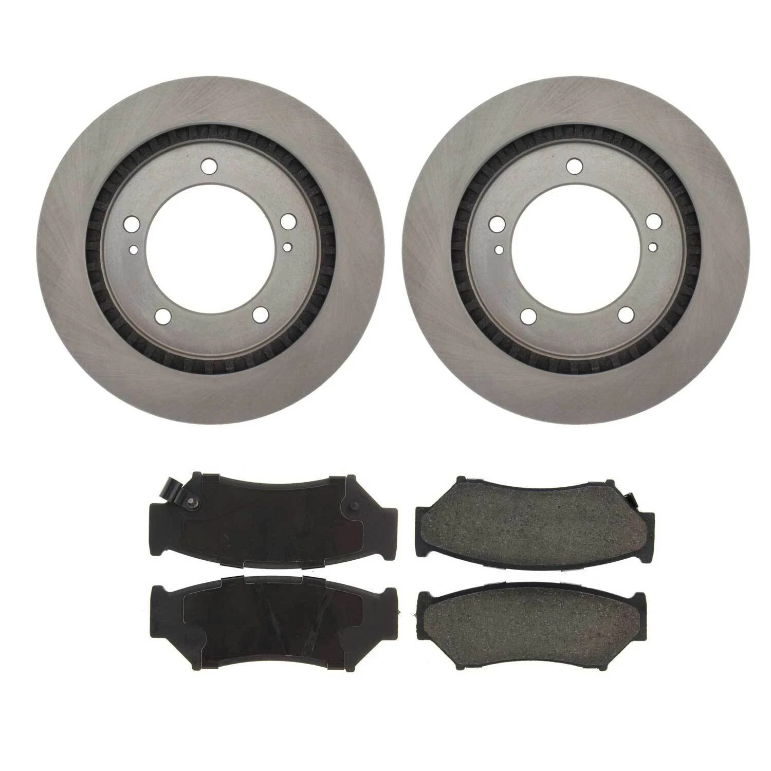 Front Brake Disc Rotors and Brake Pads Kit for 98-04 Chevy Tracker Suzuki Vitara