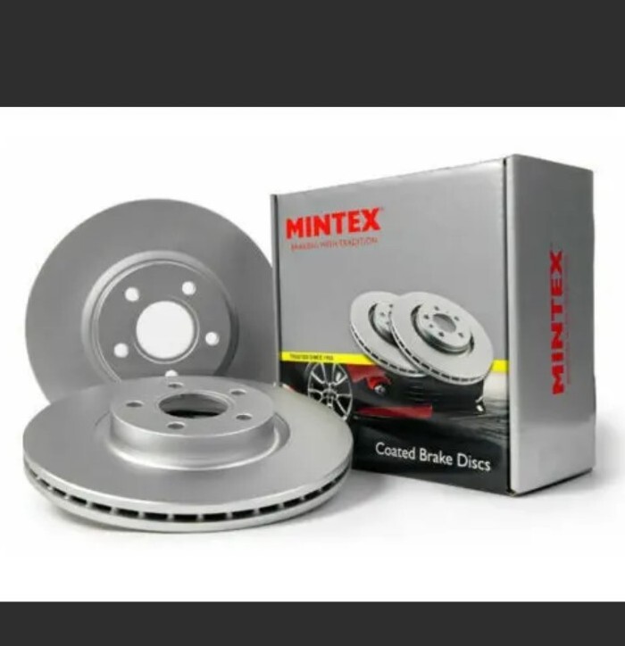 Front Brake Discs Set L/R Fits FIAT FORD Mintex MDC1689C