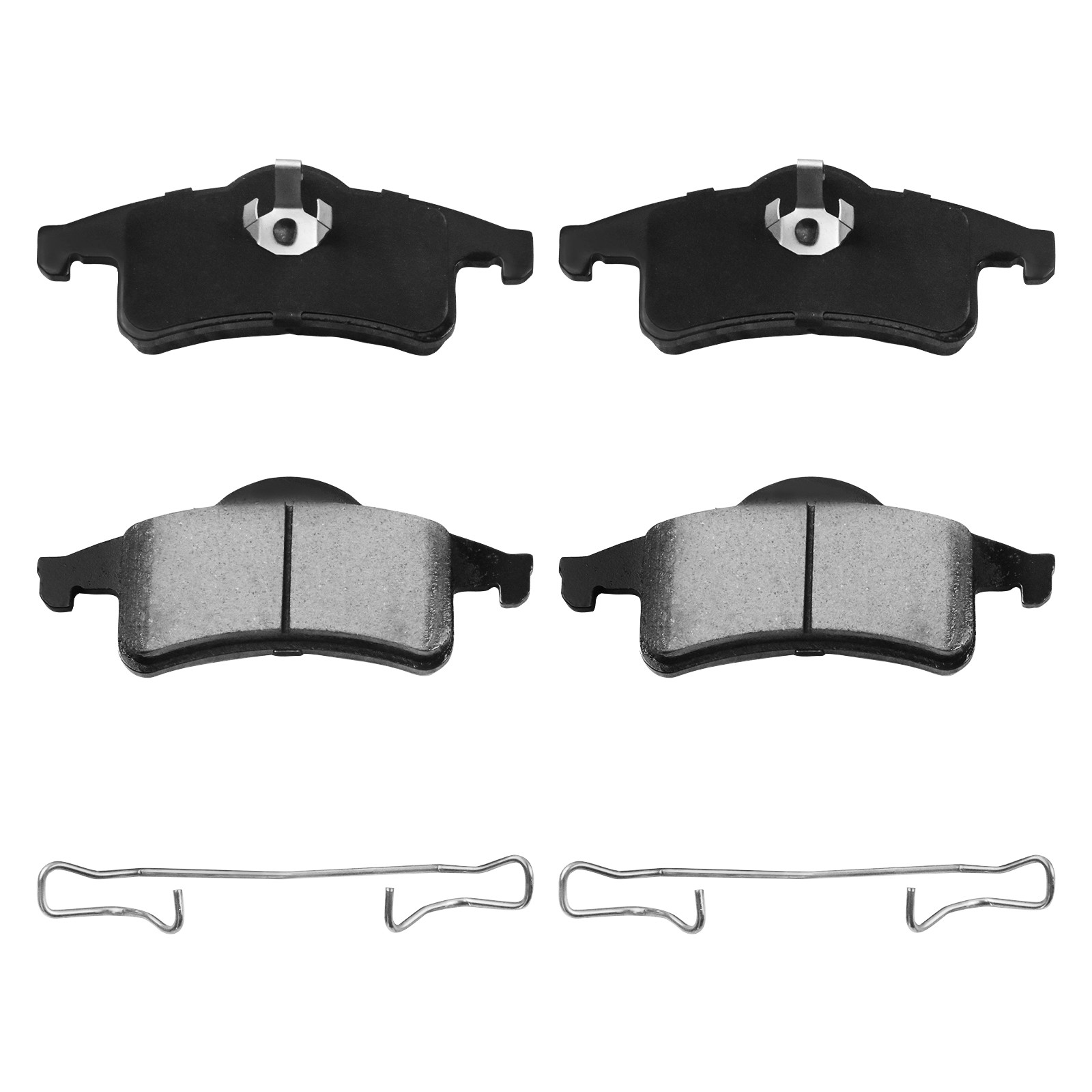 Front & Rear Brake Rotors +ceramic Brake Pads for 2001 2002-2007 Toyota Sequoia