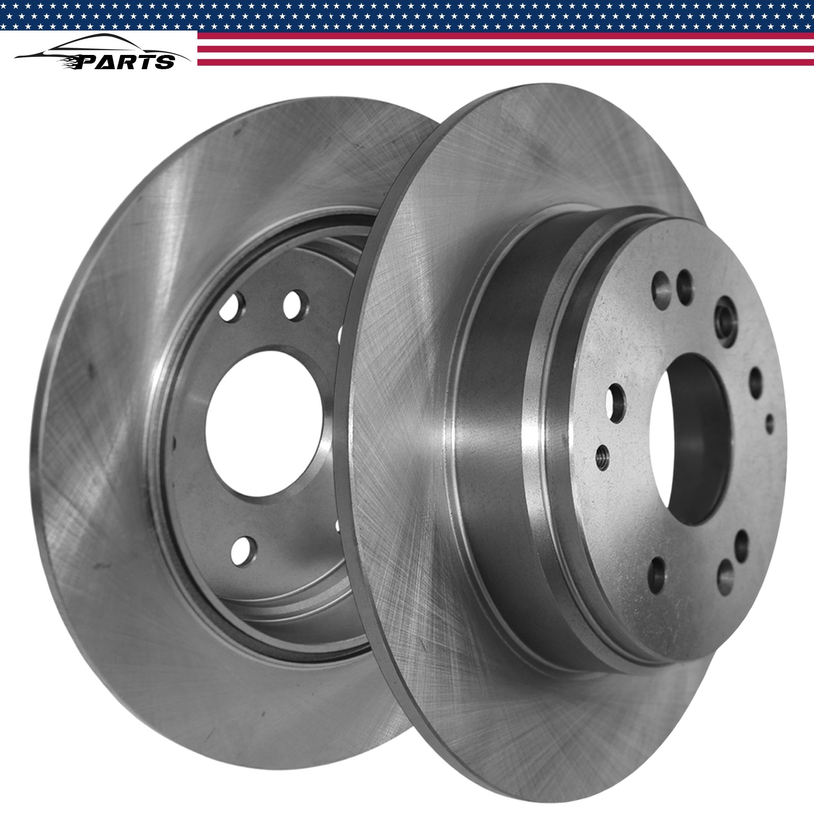 2x 11.1″ Rear Disc Brake Rotors for Acura TL 2004-2008 Honda Element 2003-2011