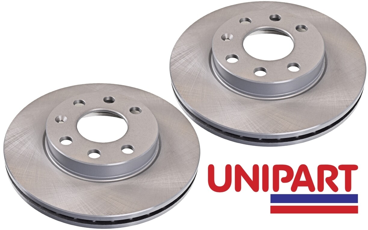 For Vauxhall – Astra MK3 1991-1998 Vented Front 236mm Brake Discs Unipart