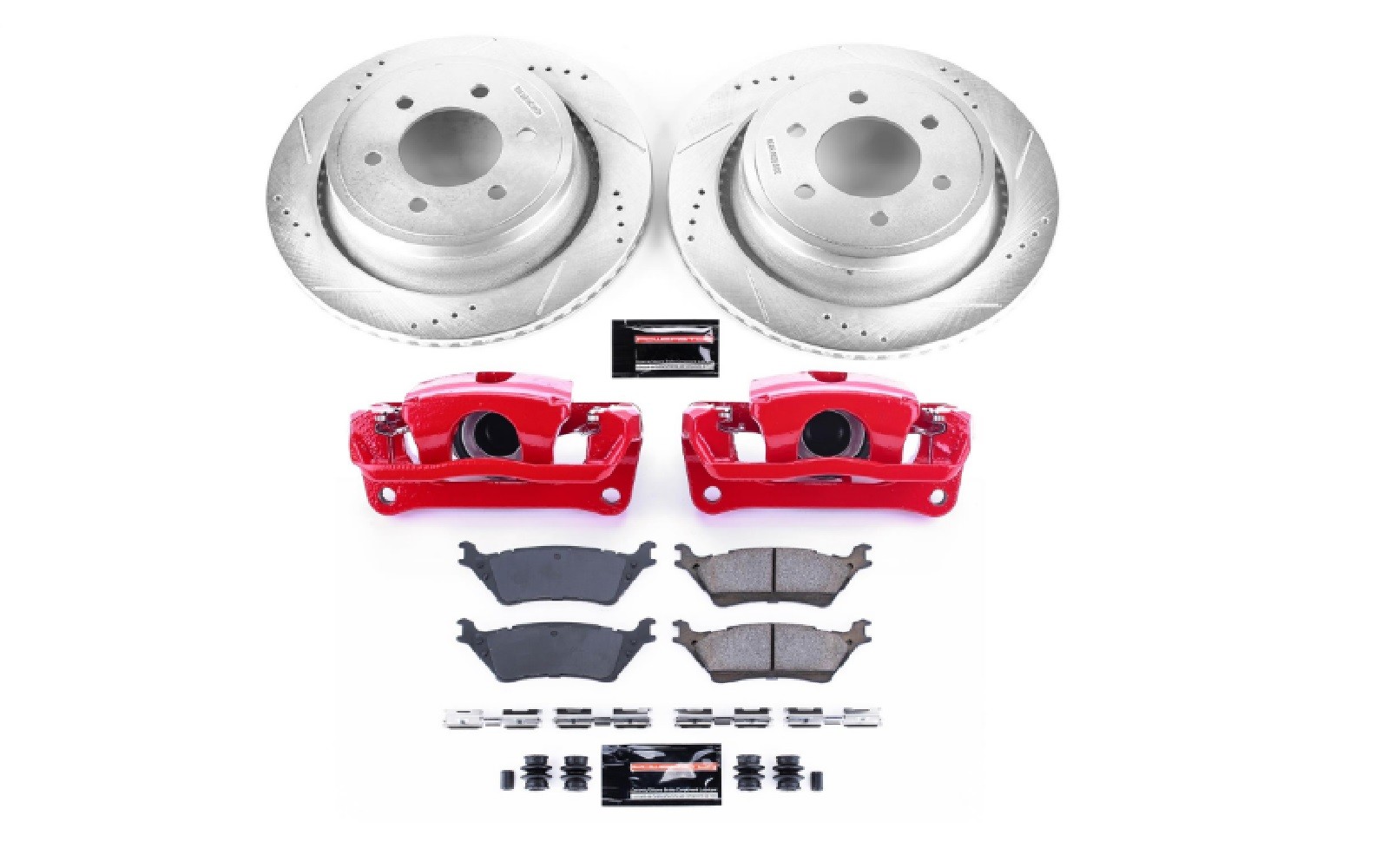 PowerStop Z23 Evolution Sport Brake Upgrade w/ Calipers for 2012-2018 Ford F-150