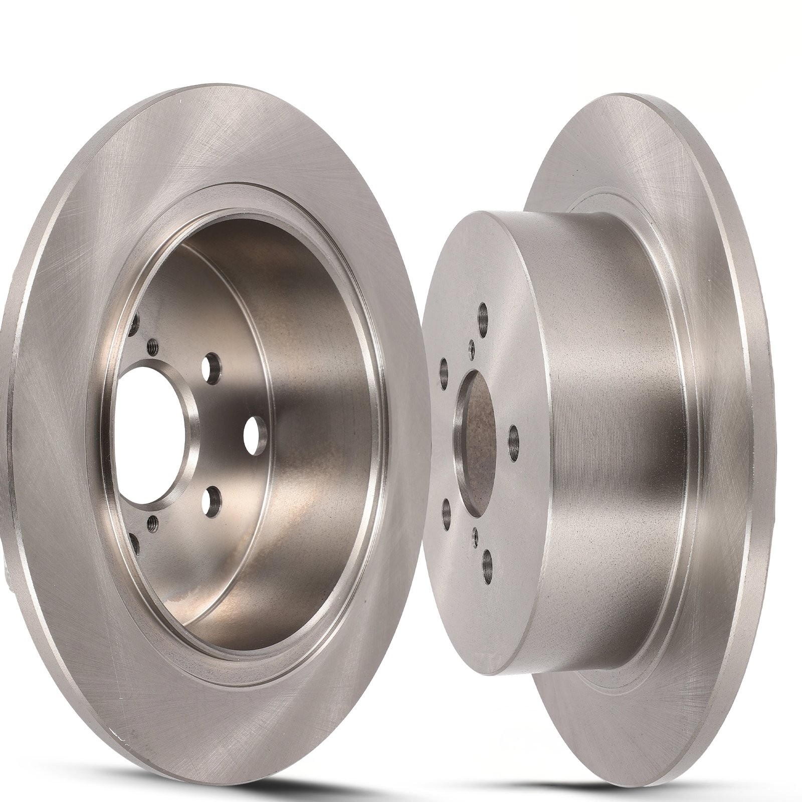Rear 2X Solid Brake Rotors Fits Subaru For Impreza 2012 – 2020 2021 2022 2023