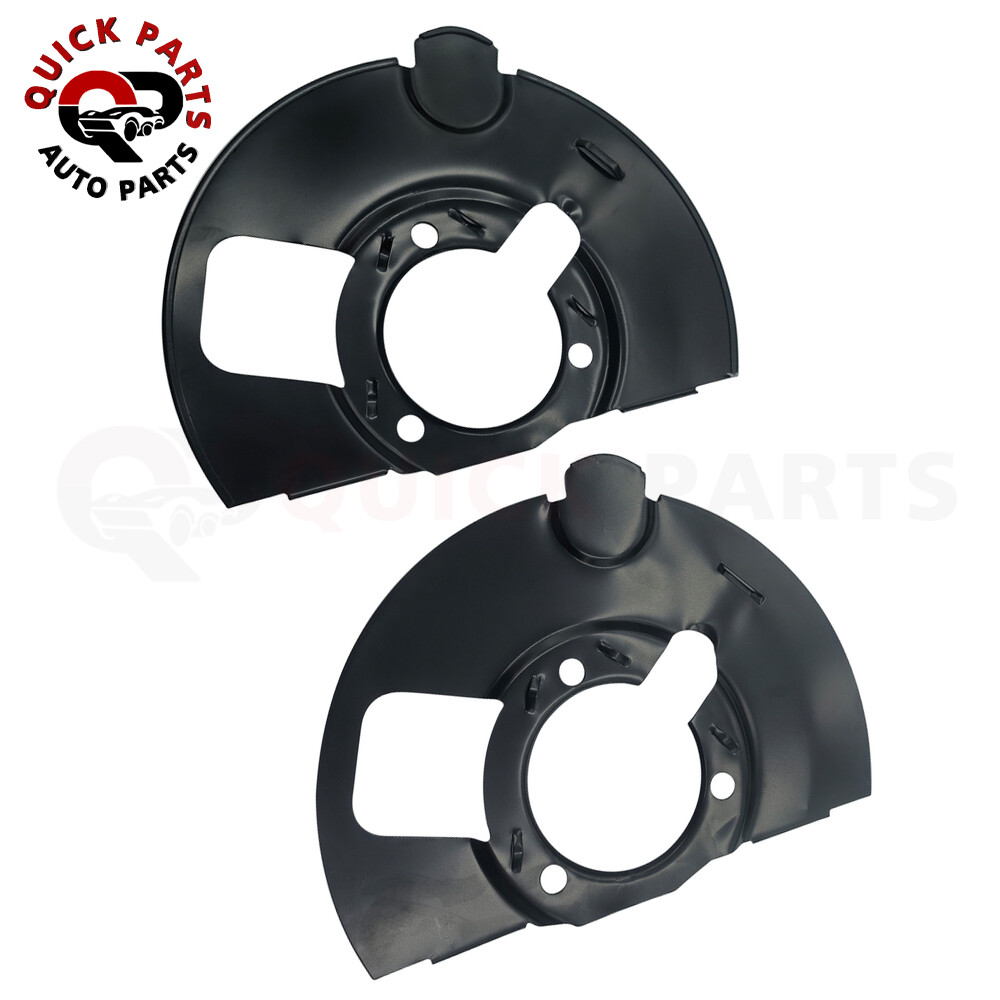 Front LH & RH Side Brake Dust Shields for 2014-2020 Chevrolet 20971875+20971876