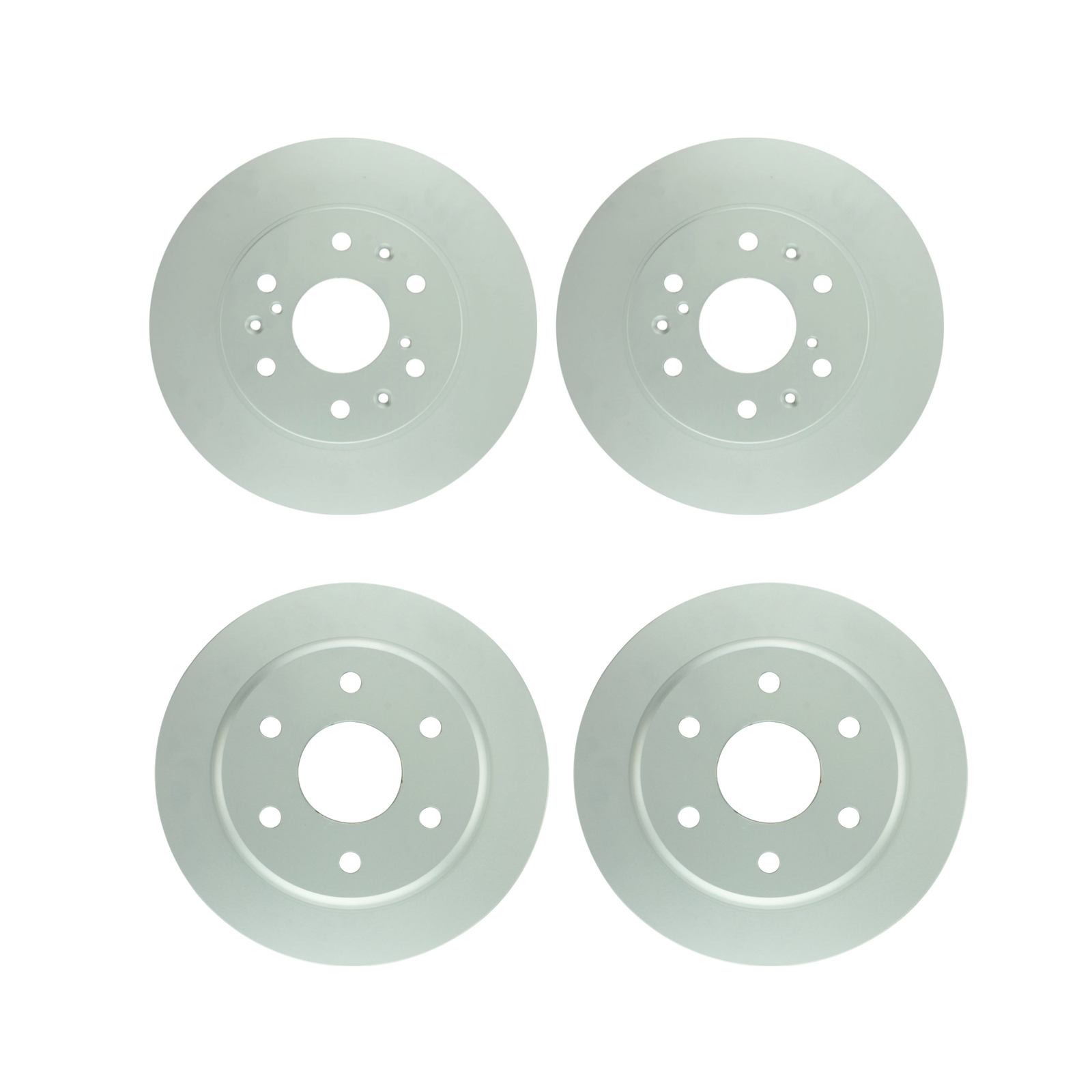 Bosch QuietCast Front 330mm Rear 330mm Vented Disc Brake Rotor Kit For Chevy GMC