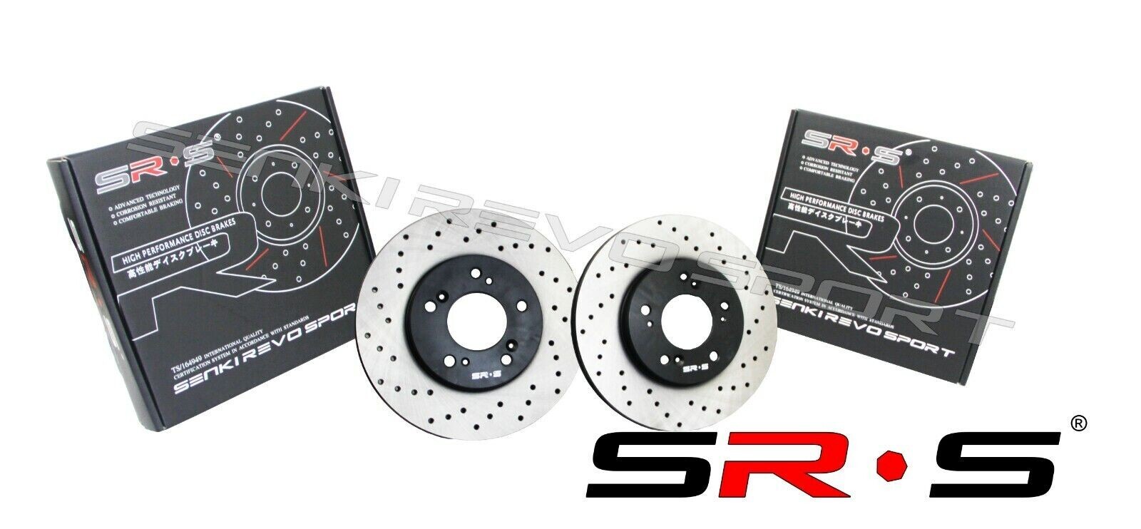 SRS Performance Front Brake Rotors FOR 99-03 04-08 ACURA TL NEW DRILL
