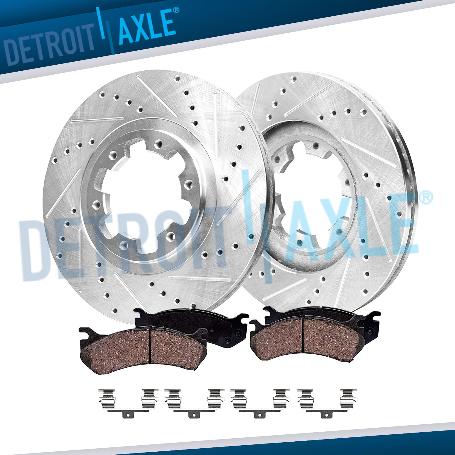 11.8” Front Drilled Rotors Pads for 1998 – 2004 INFINITI QX4 Nissan Pathfinder