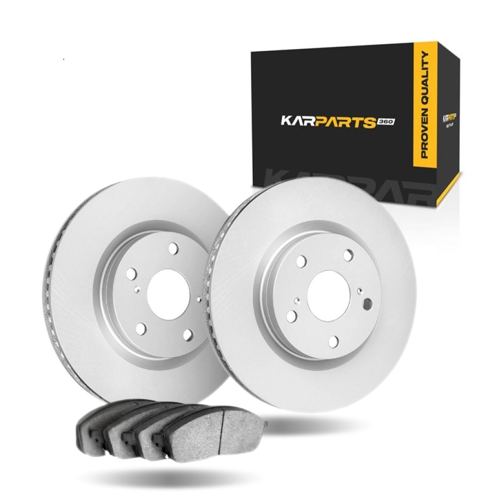 For BMW 323Ci/328Ci 2000 Brake Set Front | Solid | Cast Iron | Ceramic Pads