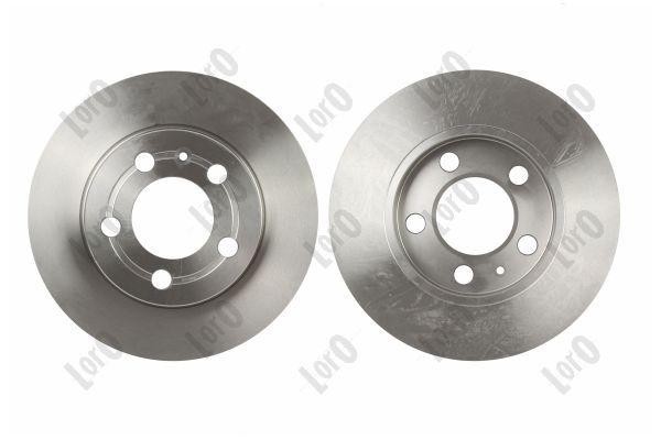 ABAKUS complete brake disc 231-04-067 for Audi Skoda VW 239×8.9mm 2 pcs