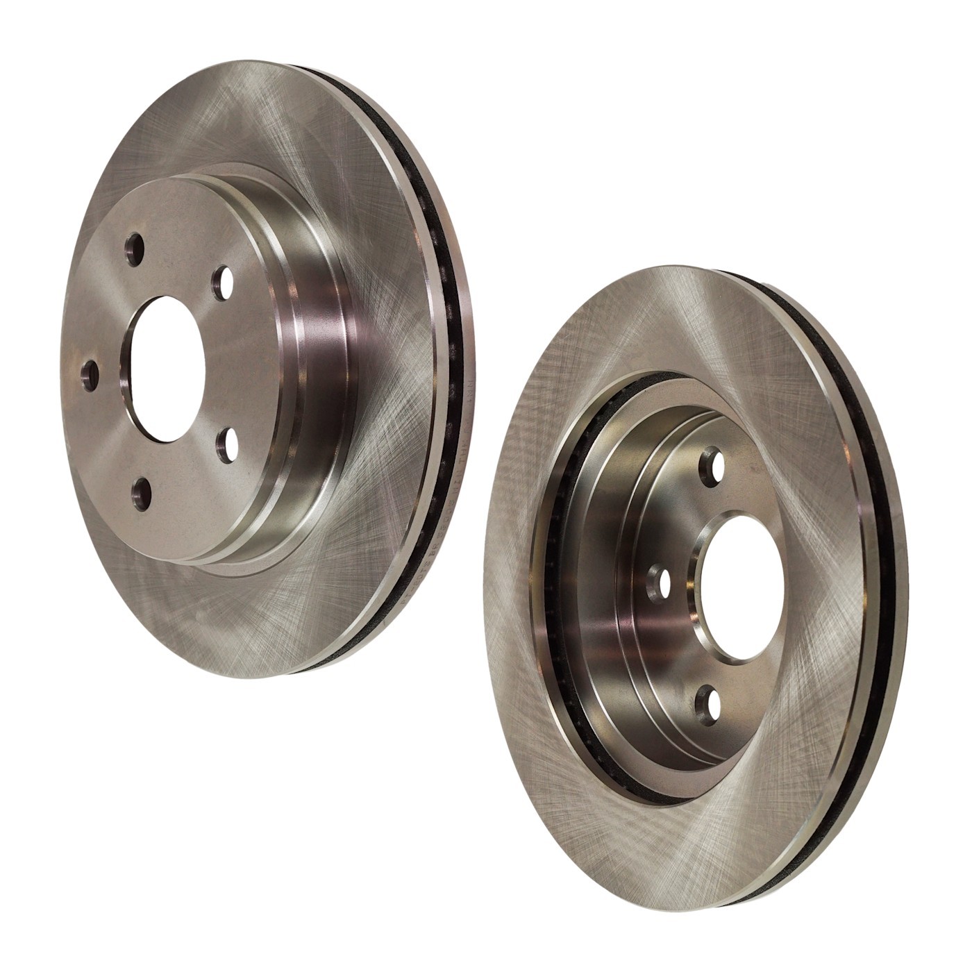 Front Brake Disc Set For 2002-2010 Dodge Ram 1500 Plain Surface