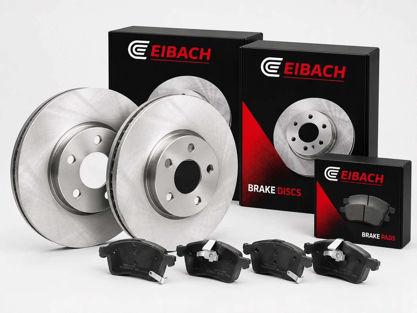 Ceibach Front Brake Discs & Pads Set 241mm Vented Fits Hyundai Kia I10 Picanto