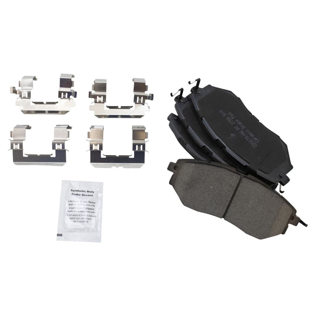 TRQ Performance Front and Rear Brake Pad & Rotor Kit Fits 15-19 Subaru WRX
