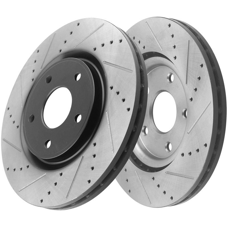 For Dodge Grand Caravan Brake Rotors with Pads Front 2012-2020 5 Lugs 330mm