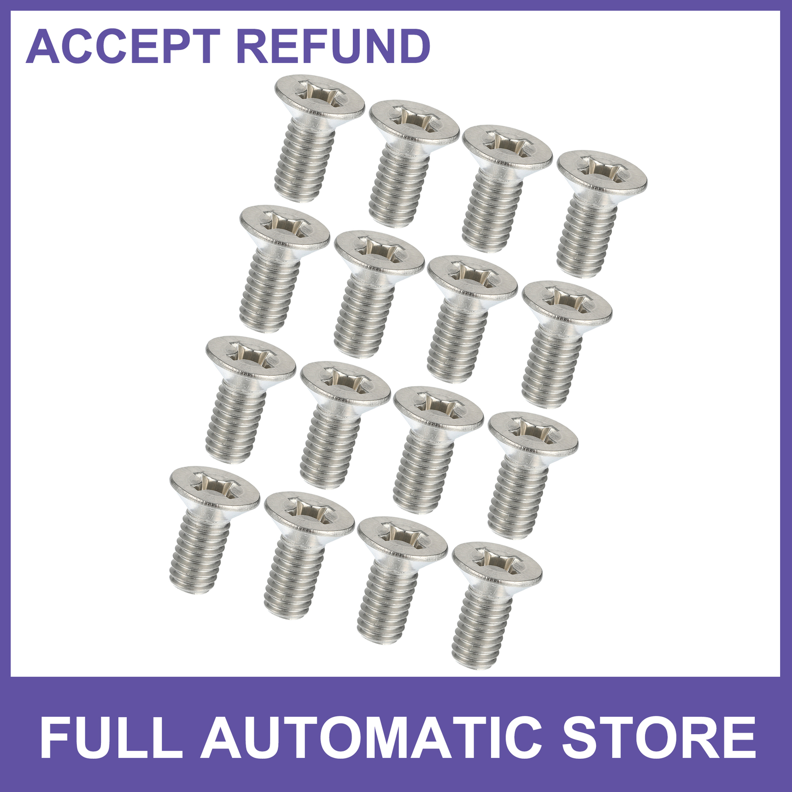 Stainless Steel Brake Disc Rotor Screws TWO Custom for Honda Accord Civic Pilot