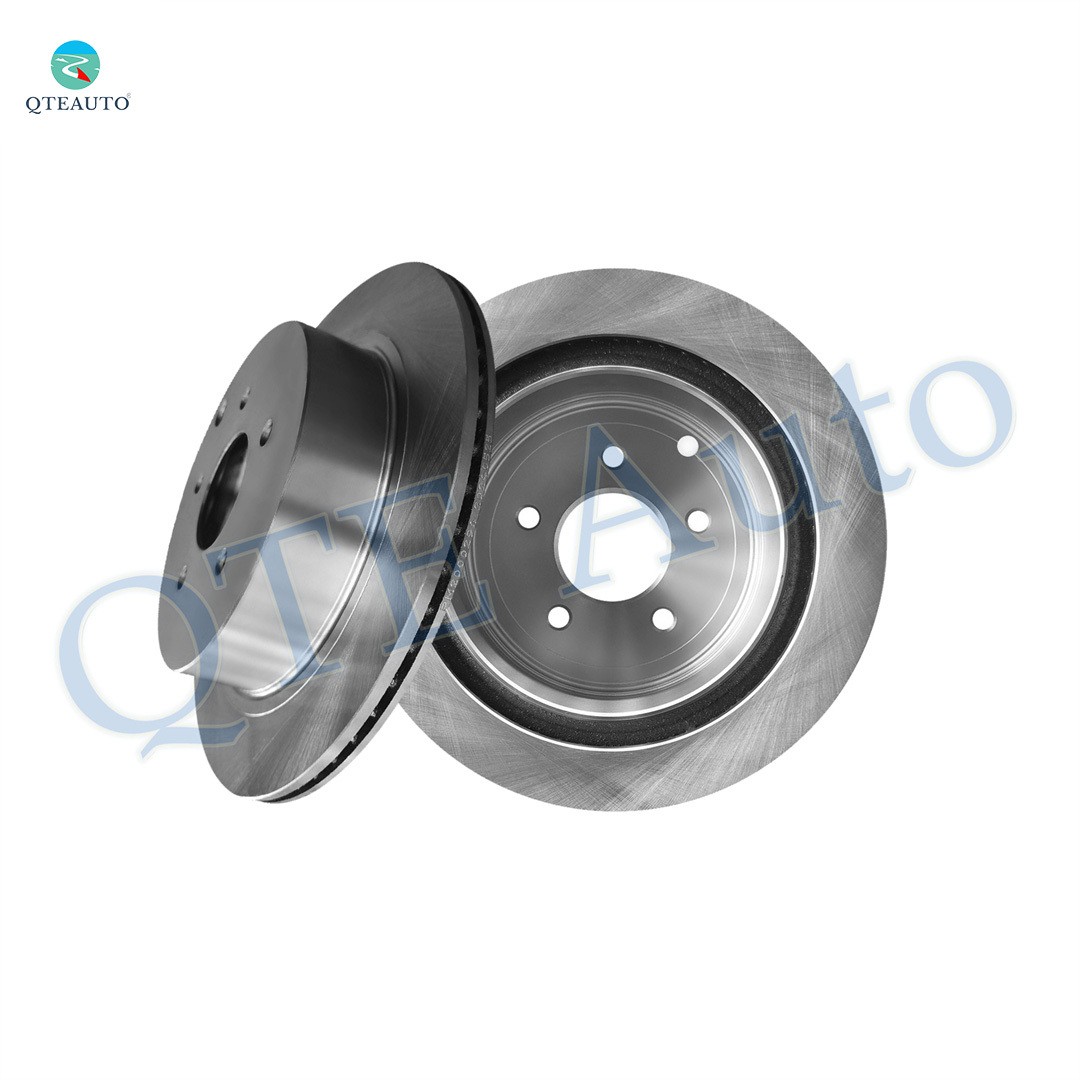 Rear 308mm Brake Disc Rotors For 2013 Infiniti JX35 Base