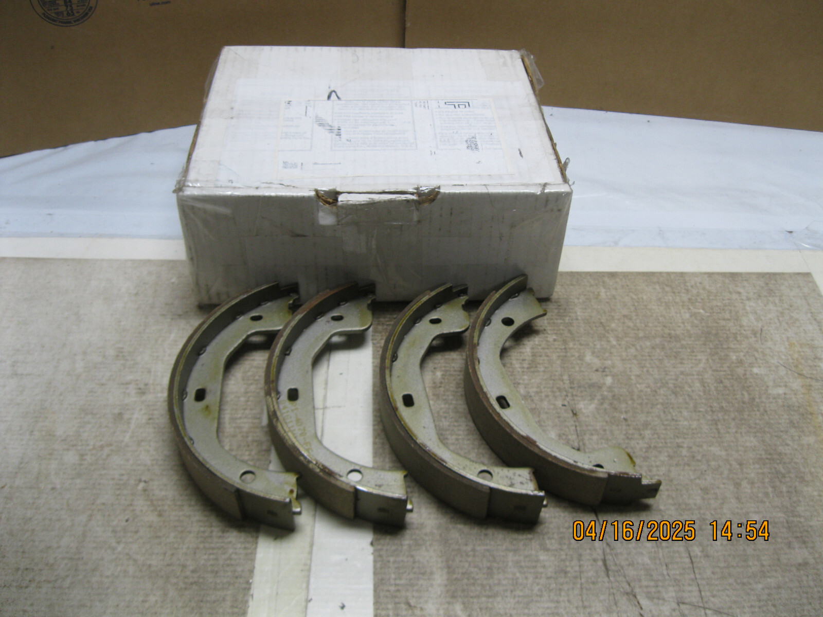 Parking Brake Shoe-Element3 Organic Raybestos 877PG (box rough, nos)