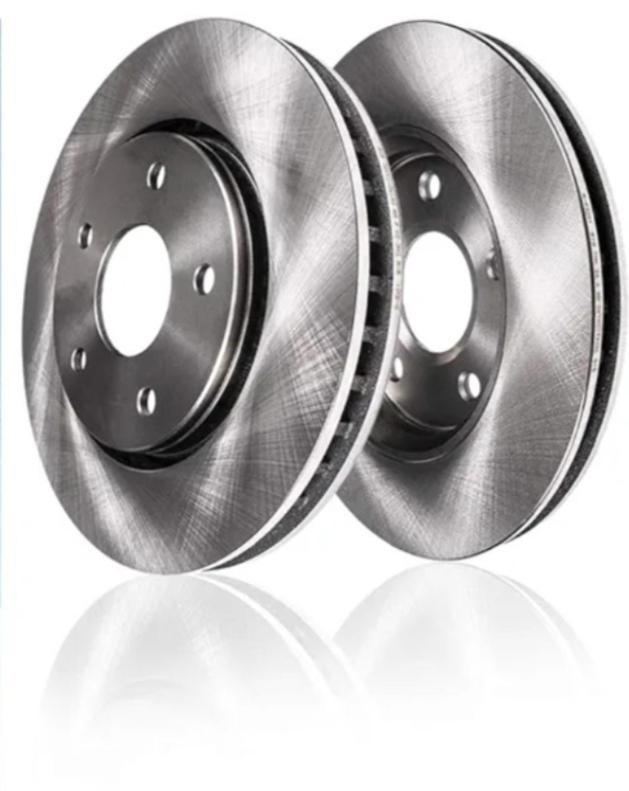 Detroit Axle Front Brake Kit Rotors & Ceramic Pads