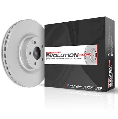 Powerstop Power Stop Ar85155evc Rear Evolution Genuine Geomet Coated Brake
