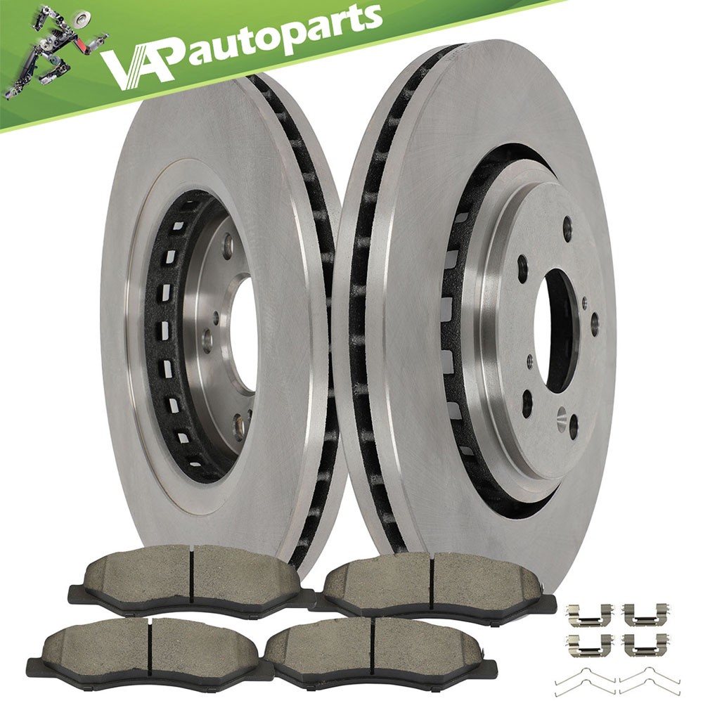 Front Drilled Disc Brake Rotors Ceramic Pad For Honda Odyssey 18 2019 2020-2023
