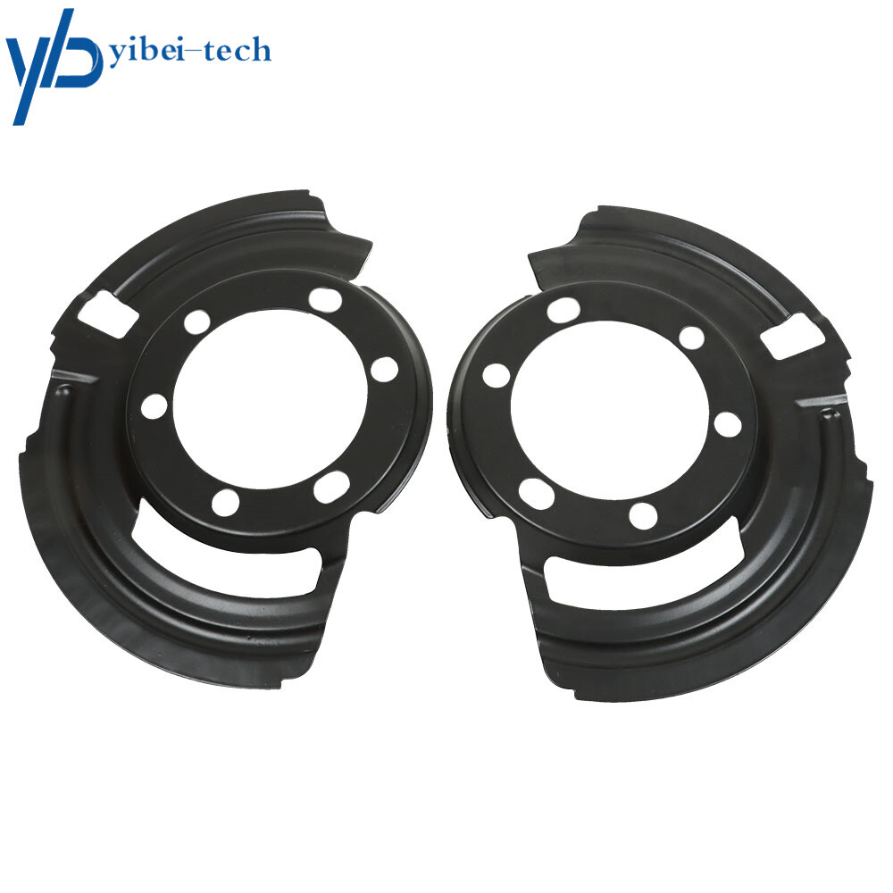 Brake Dust Shields Set of 2 Front Driver & Passenger Side Pair 52005477/52005476