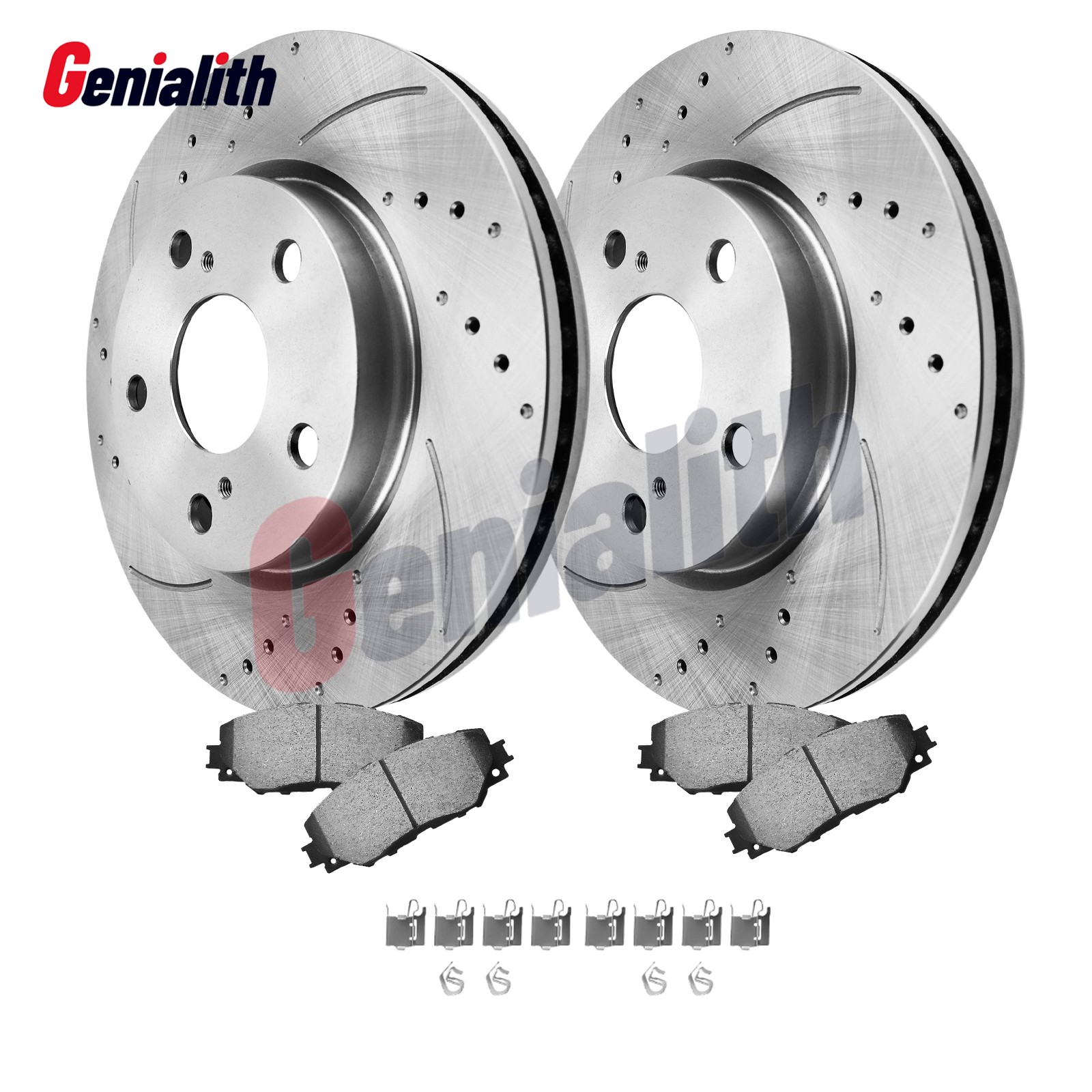 Front Brake Rotors Brake Pads for 2007 – 2017 Toyota RAV4 Pirus V Lexus HS250H