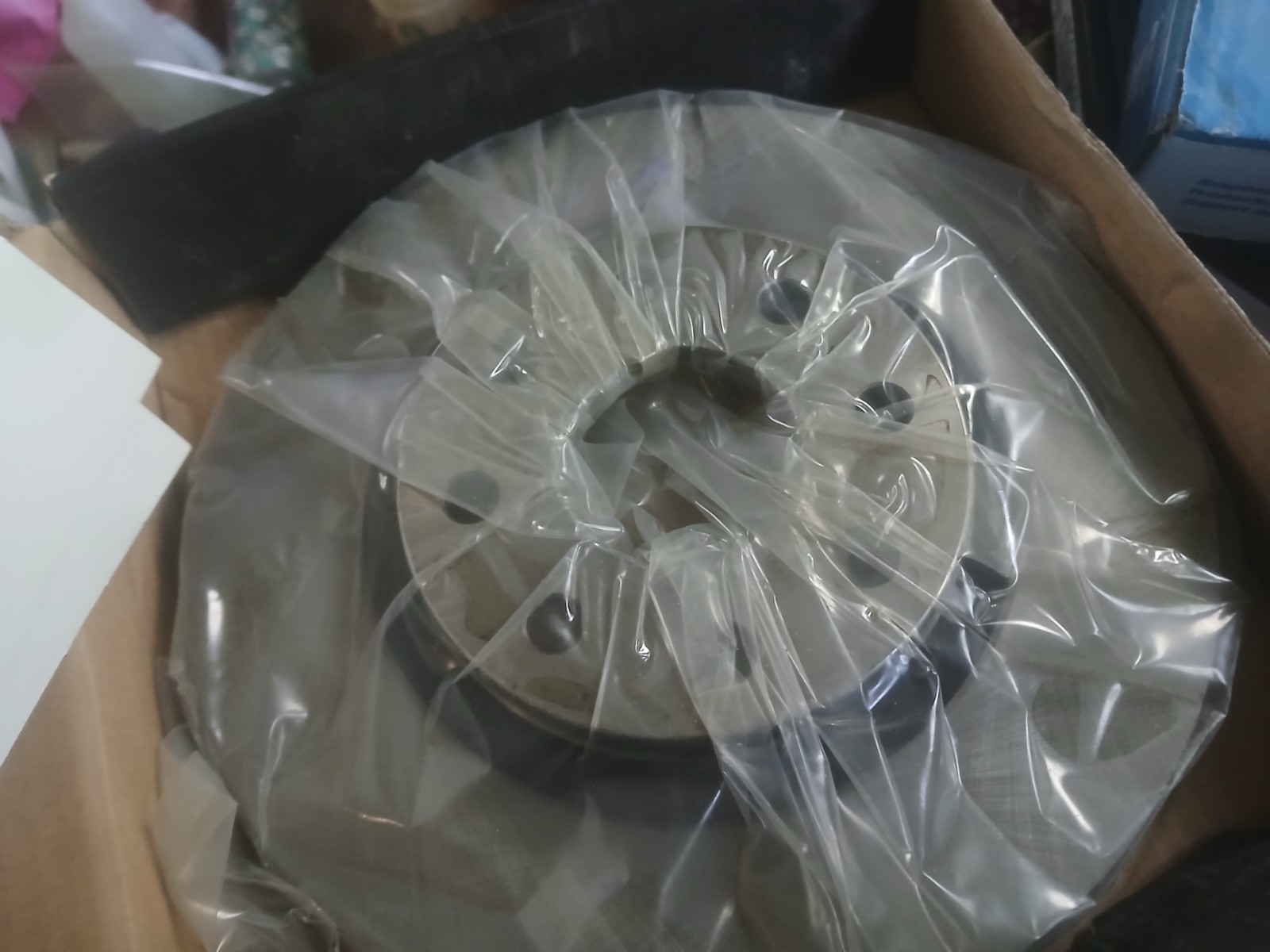 TRQ BRA74425 Front Brake Rotor & Pad Kit New Open Box