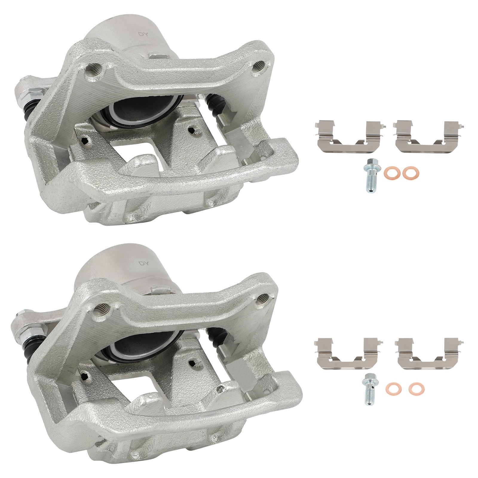 Front Brake Calipers 2Pcs For 2012-2015 Hyundai Sonata 2011-2016 Kia Optima