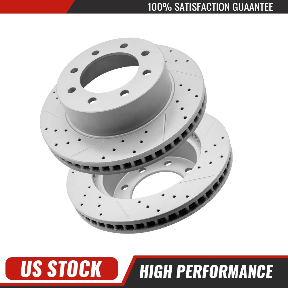For 2003 2004-2008 Dodge Ram 2500 3500 1500 Front Premium Brake Disc Rotors Kit