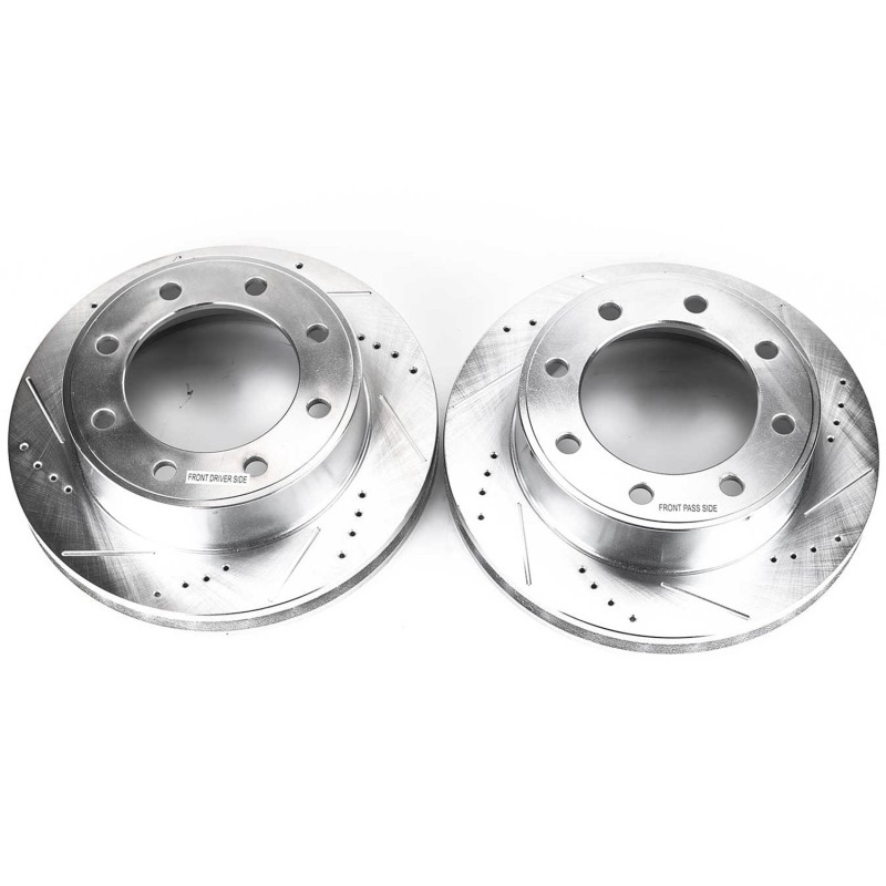 PowerStop AR8580XPR Evolution Drilled & Slotted Rotors for Ford F-250 & F-350