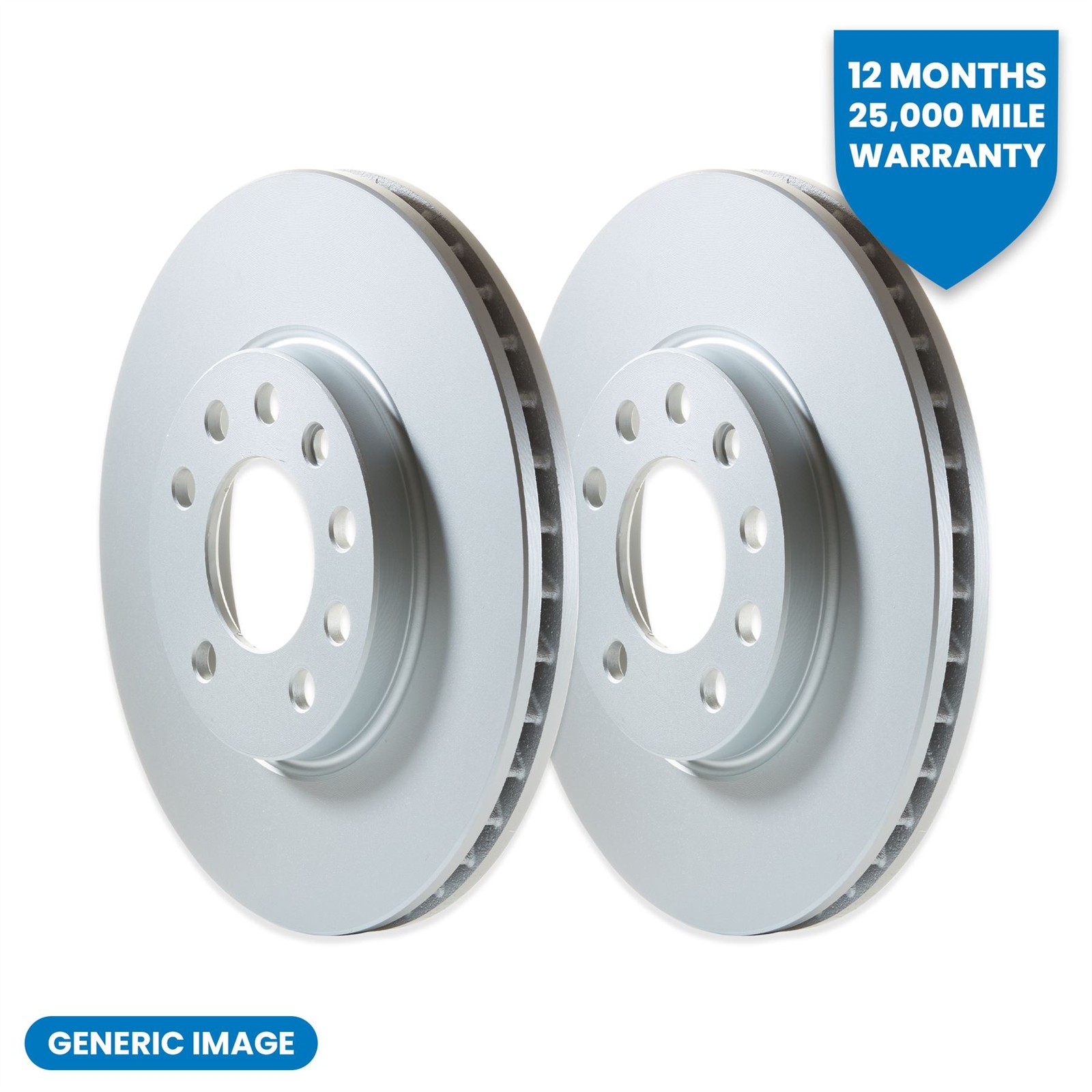 Front Brake Discs Service Kit Braking Rotor Pair Set Fits Audi A6 A6 Allroad