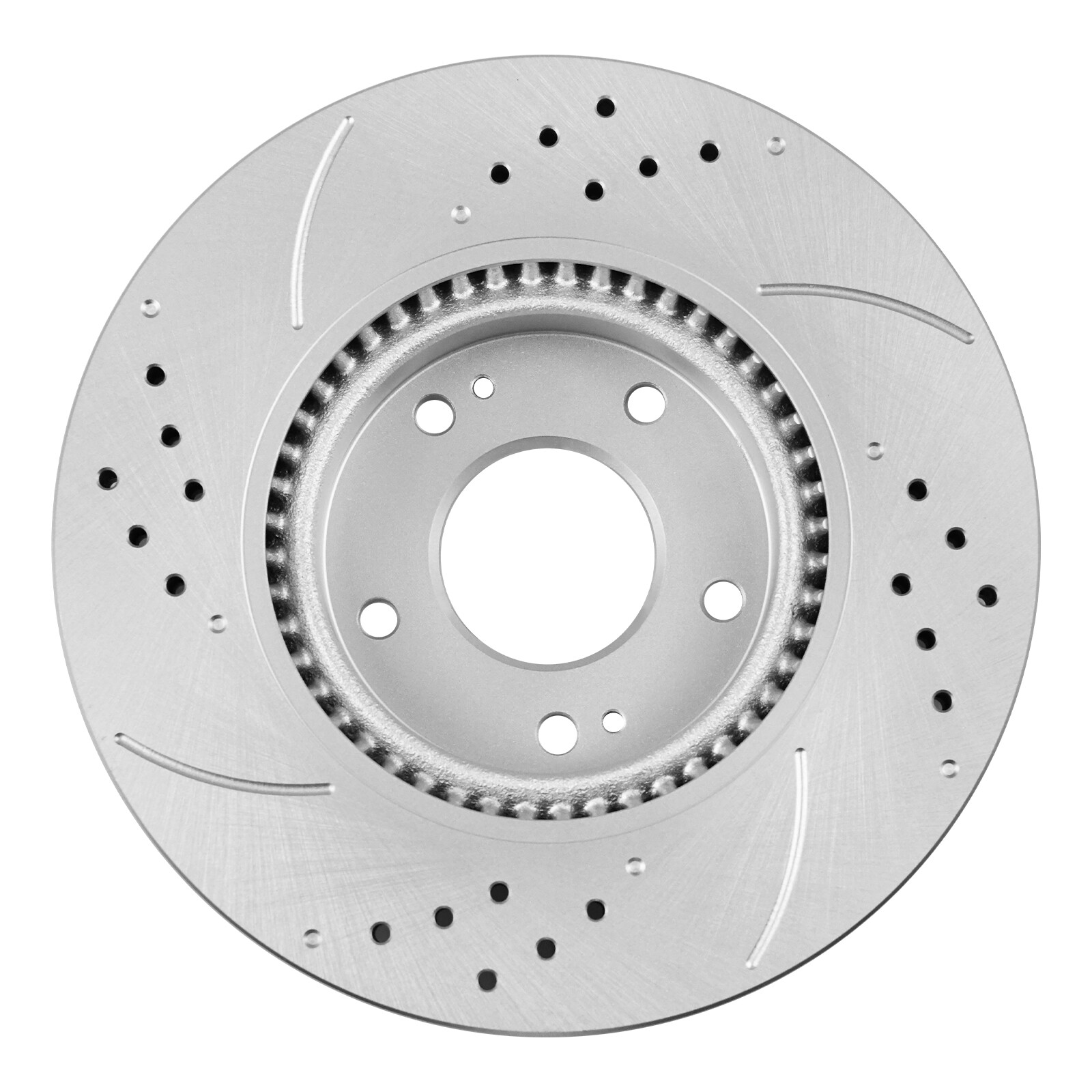 Front Drilled Brake Rotors + Ceramic Brake Pads for Hyundai Tucson Kia Sportage