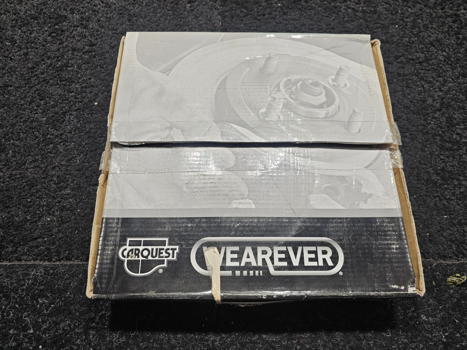 (QTY 2) Wearever Front Disc Brake Rotor YH145377 Fits 02-05 Mitsubishi Lancer