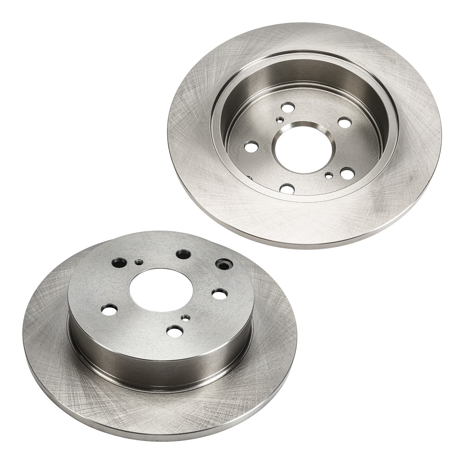 2x Rear Solid Disc Brake Rotor For Toyota RAV4 2006-2012 2013 2014-2018 31443