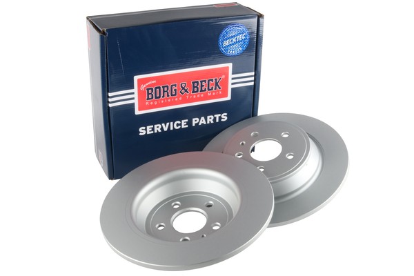 2x Brake Discs Pair Solid fits FORD KUGA Mk2 TDCi 1.5D Rear 16 to 19 316mm Set