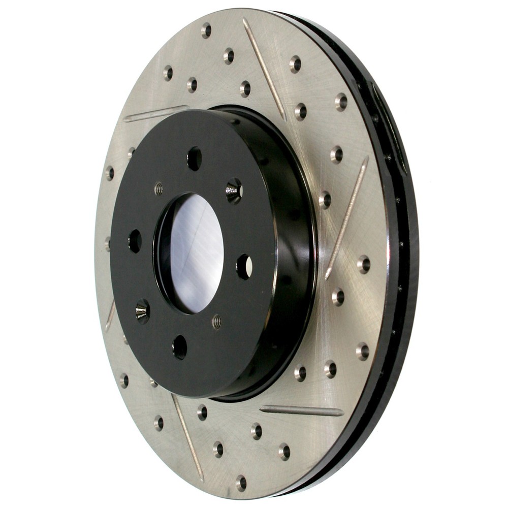 StopTech 127.34145R Rear Right Drilled Brake Rotor for 2017-20 230i / 12-15 328i
