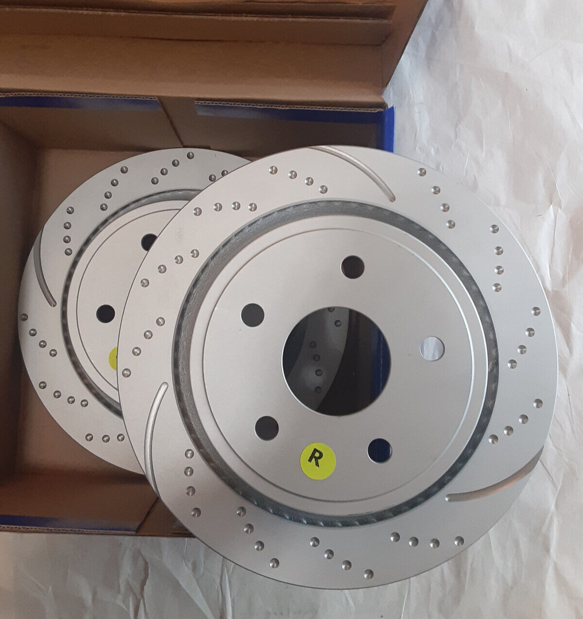 EBC GD7106 for 2019-23 Ram 1500 Classic 3.6L/5.7L GD Sport Rear Rotors