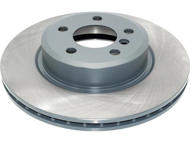 Front Disc Brake Rotor DuraGo Titanium Series BR901676-01 for 2011-2016 BMW 528