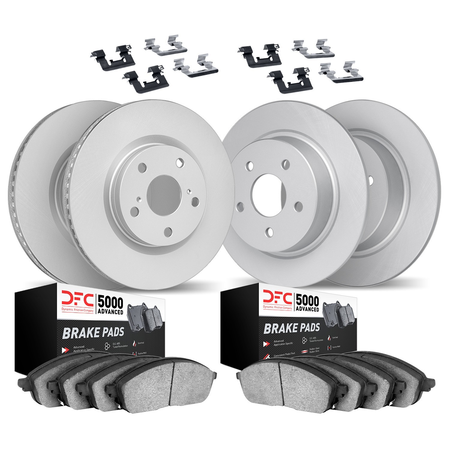 Dynamite Friction Disc Brake Kit for 1999-2001 Audi A4 4514-73013