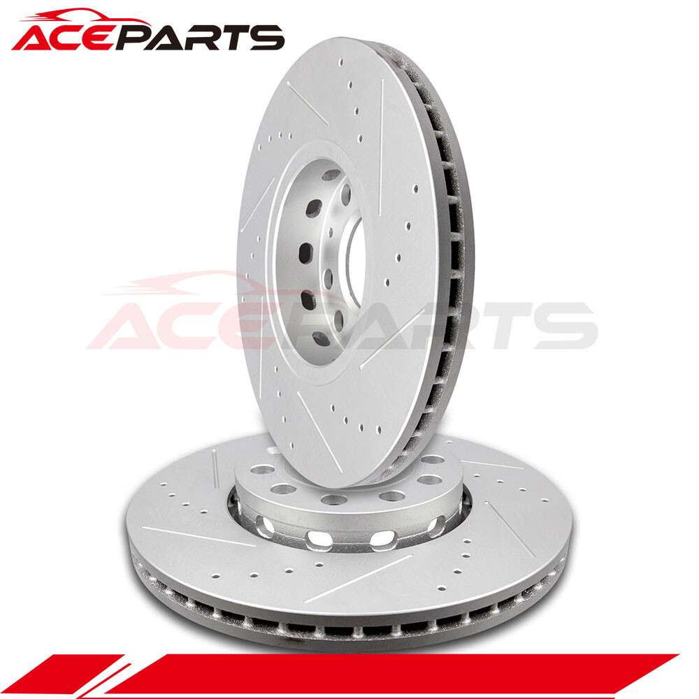 FRONT BRAKE ROTORS FOR AUDI 100 QUATTRO AUDI A4 QUATTRO VOLKSWAGEN PASSAT DRILL