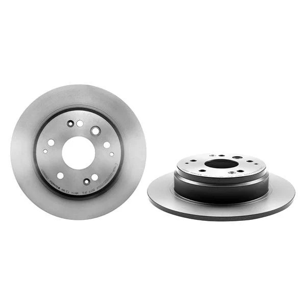 For Acura TL 99-08 Brembo UV Coated Series Plain Solid Rear Brake Rotor