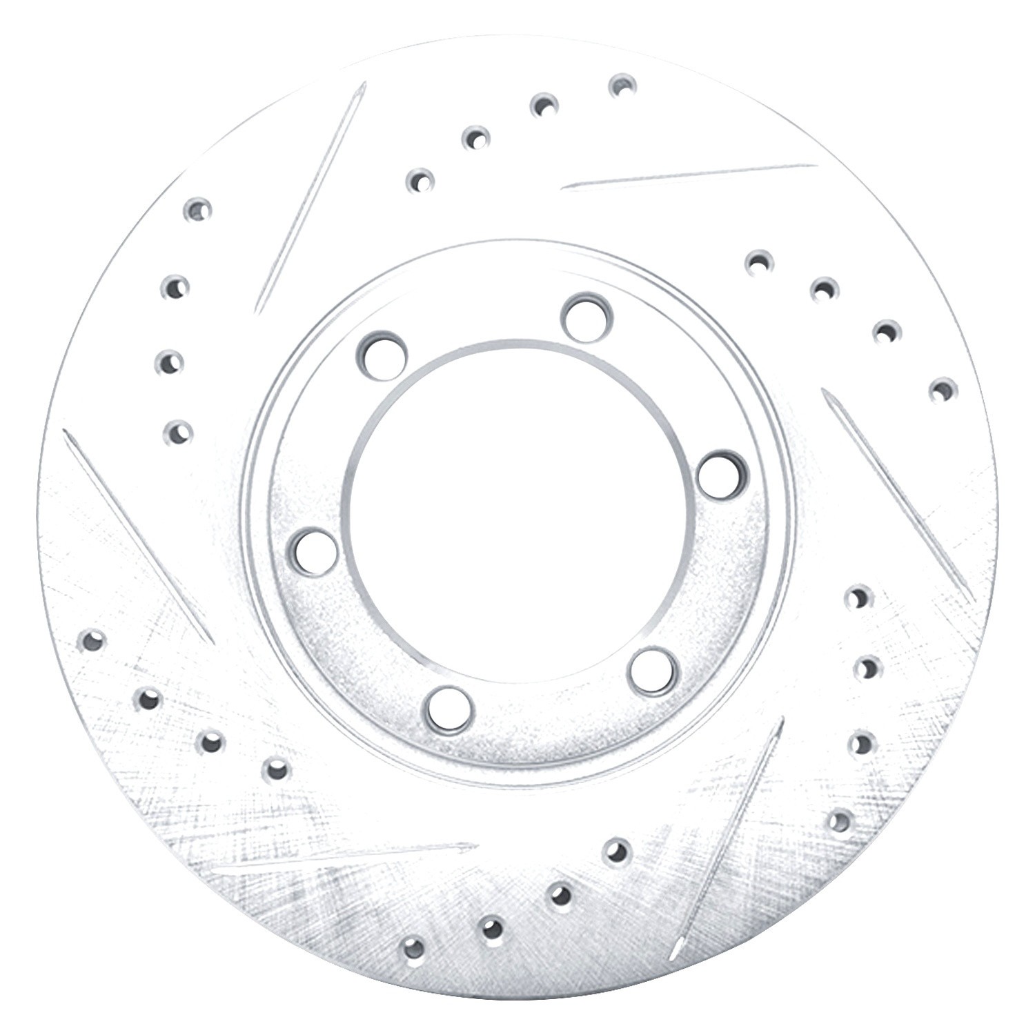 For Isuzu Rodeo 91-94 Brake Rotor DFC Premium Drilled & Slotted Front Driver
